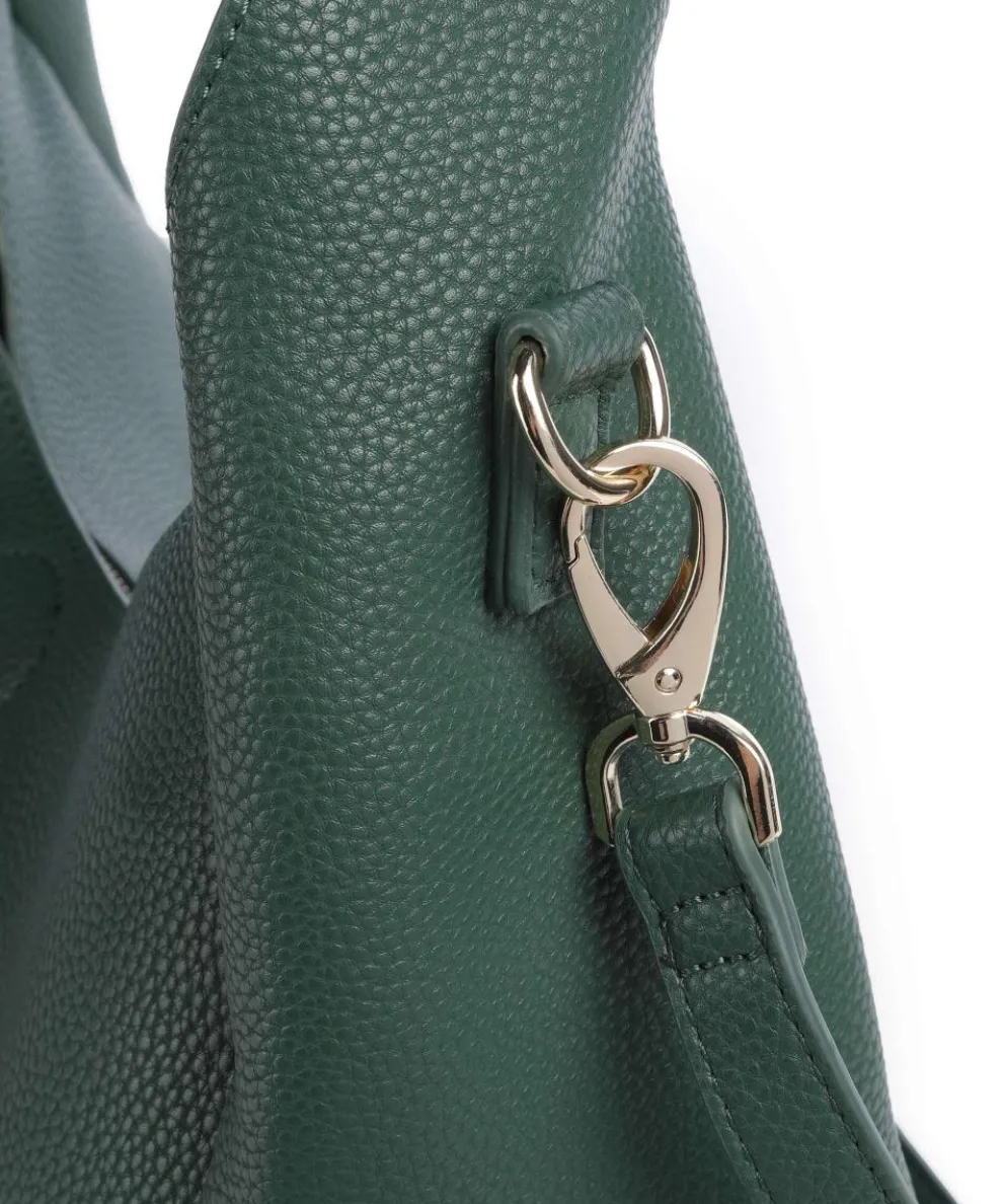 Futura Beuteltasche Lederimitat dunkelgrün