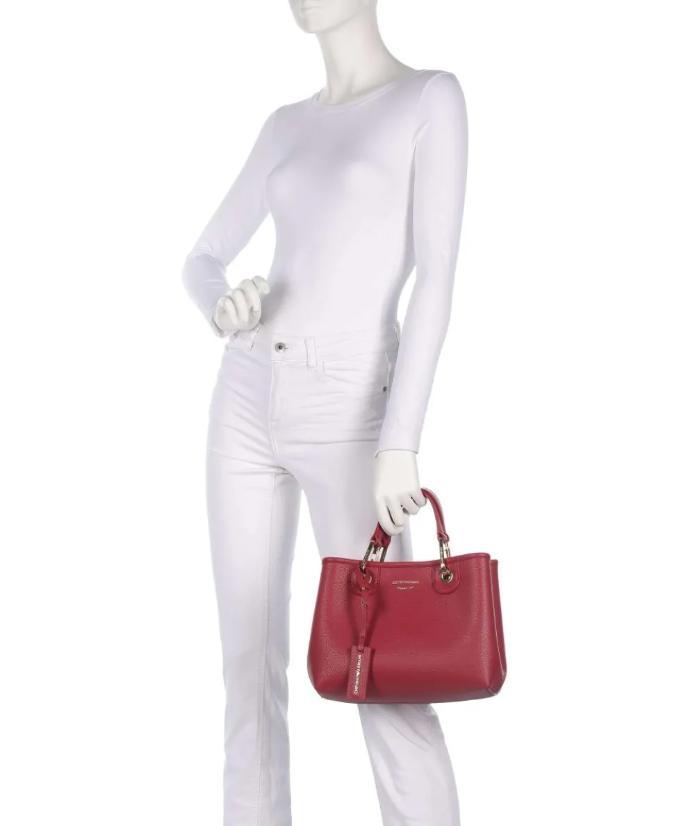 My EA Handtasche Lederimitat dunkelrot