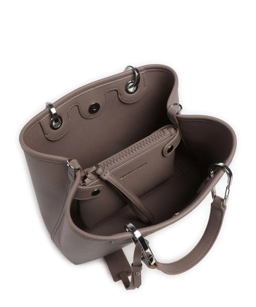 My EA Handtasche Lederimitat taupe