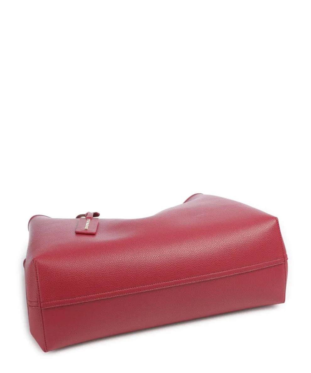 My EA Handtasche Lederimitat dunkelrot