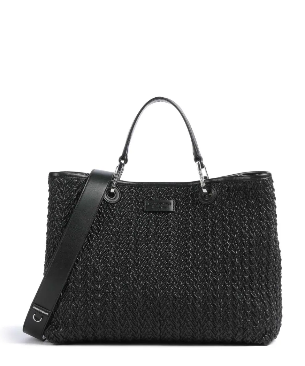 My EA Handtasche Lederimitat schwarz