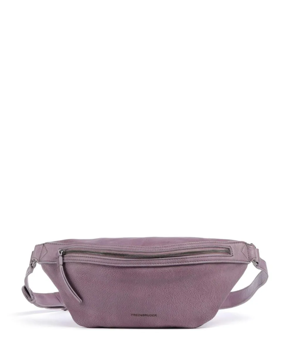 My old Friend Umhängetasche genarbtes Leder lavendel