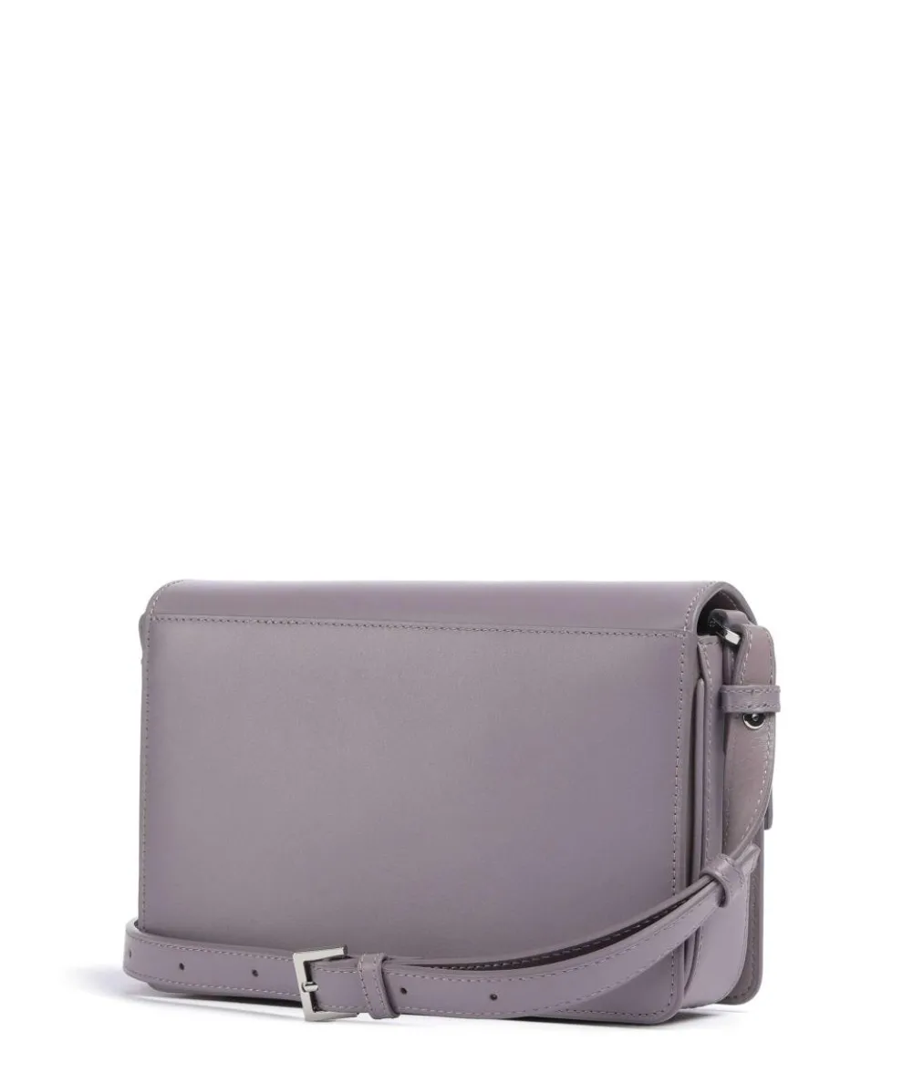 Alex Biker M Umhängetasche Rindsleder violett