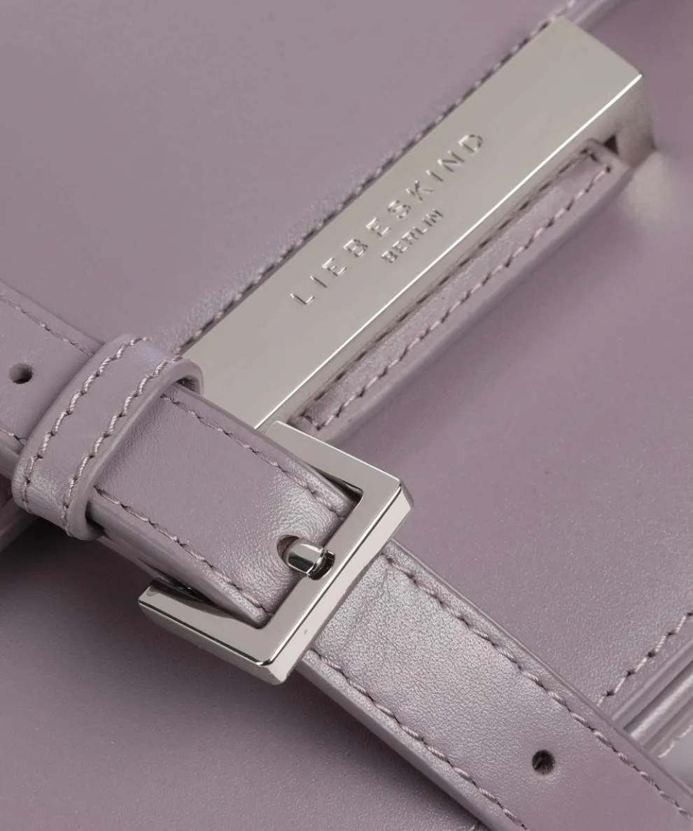 Alex Biker M Umhängetasche Rindsleder violett