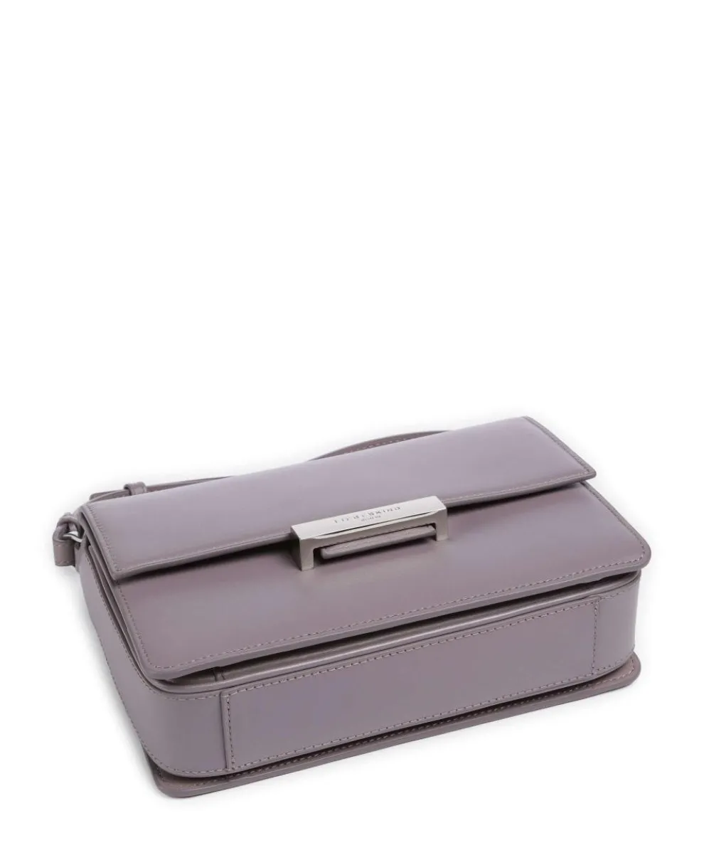 Alex Biker M Umhängetasche Rindsleder violett