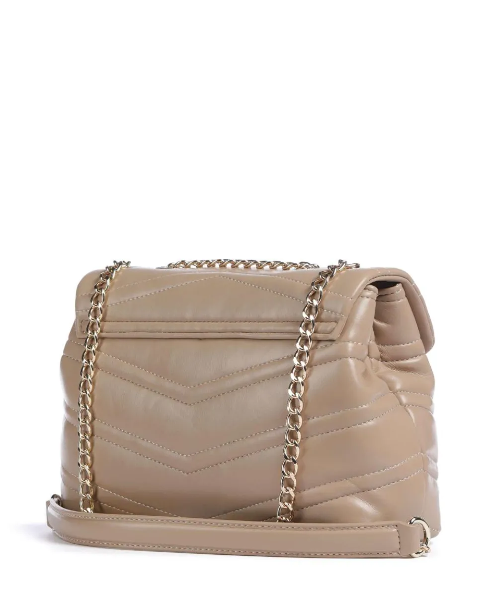 Privilege Schultertasche Lederimitat beige