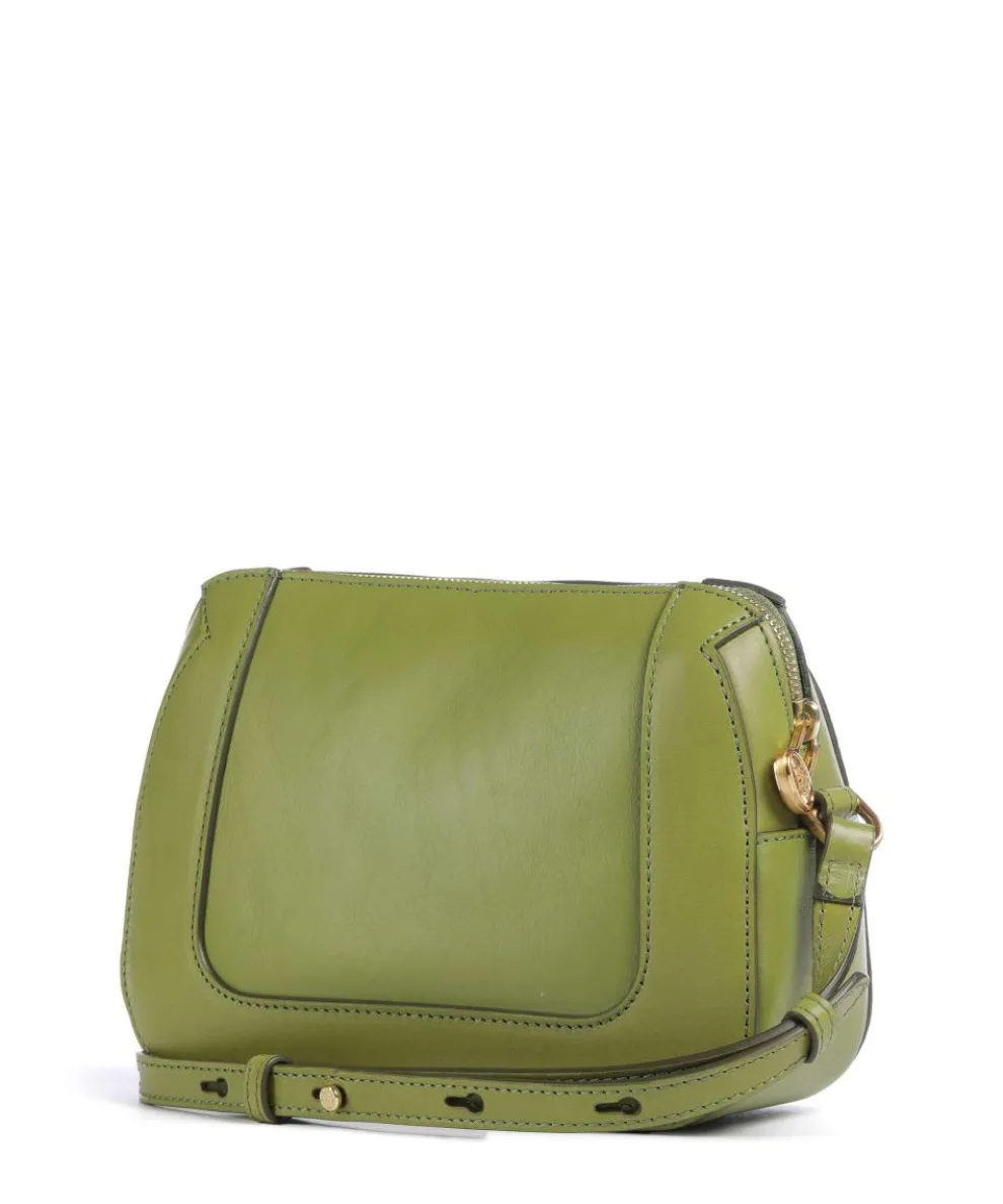Gaia Umhängetasche Rindsleder grün