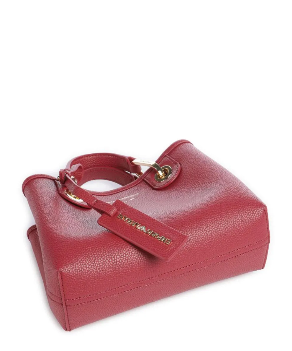 My EA Handtasche Lederimitat dunkelrot