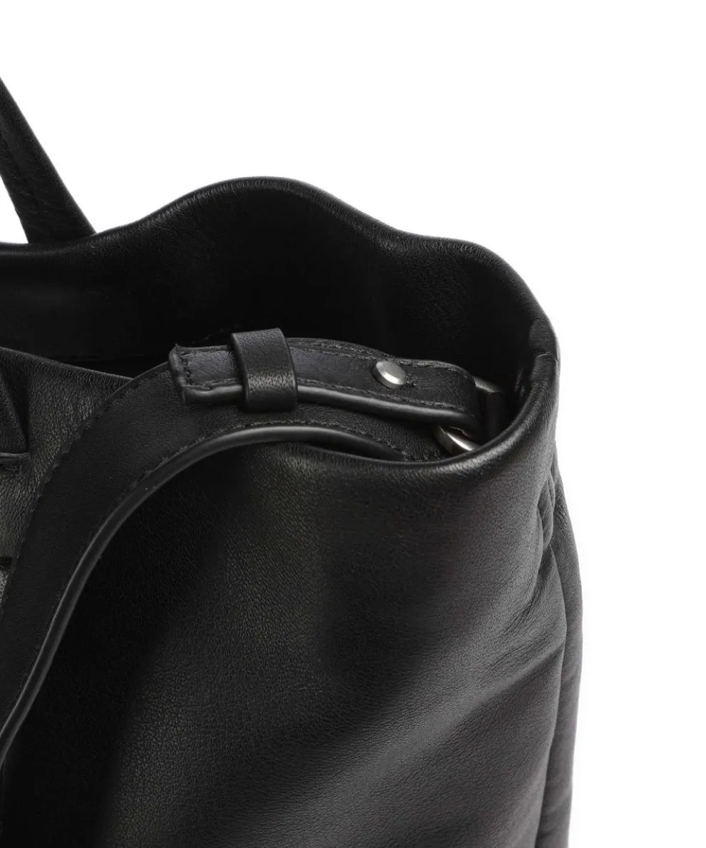 Hera Sheep Natural L Shopper Schafsleder schwarz