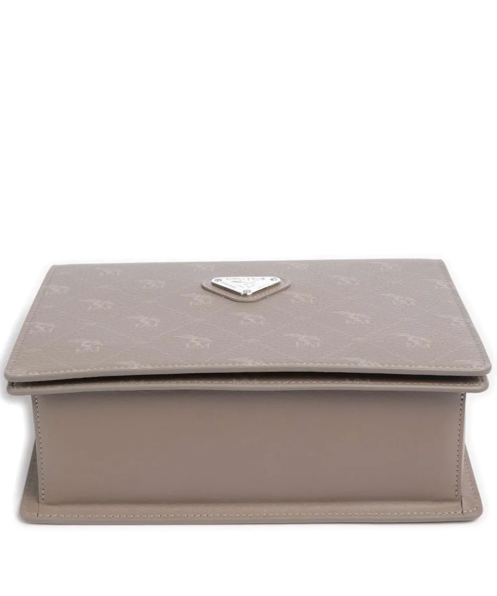 Pecarus Wil Umhängetasche Canvas taupe