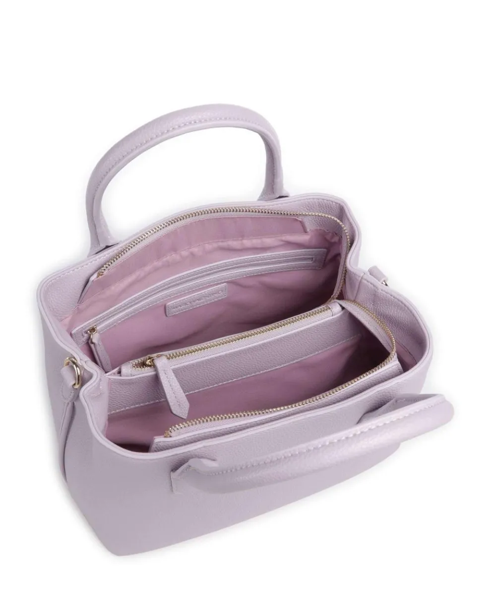 Never Handtasche Lederimitat violett