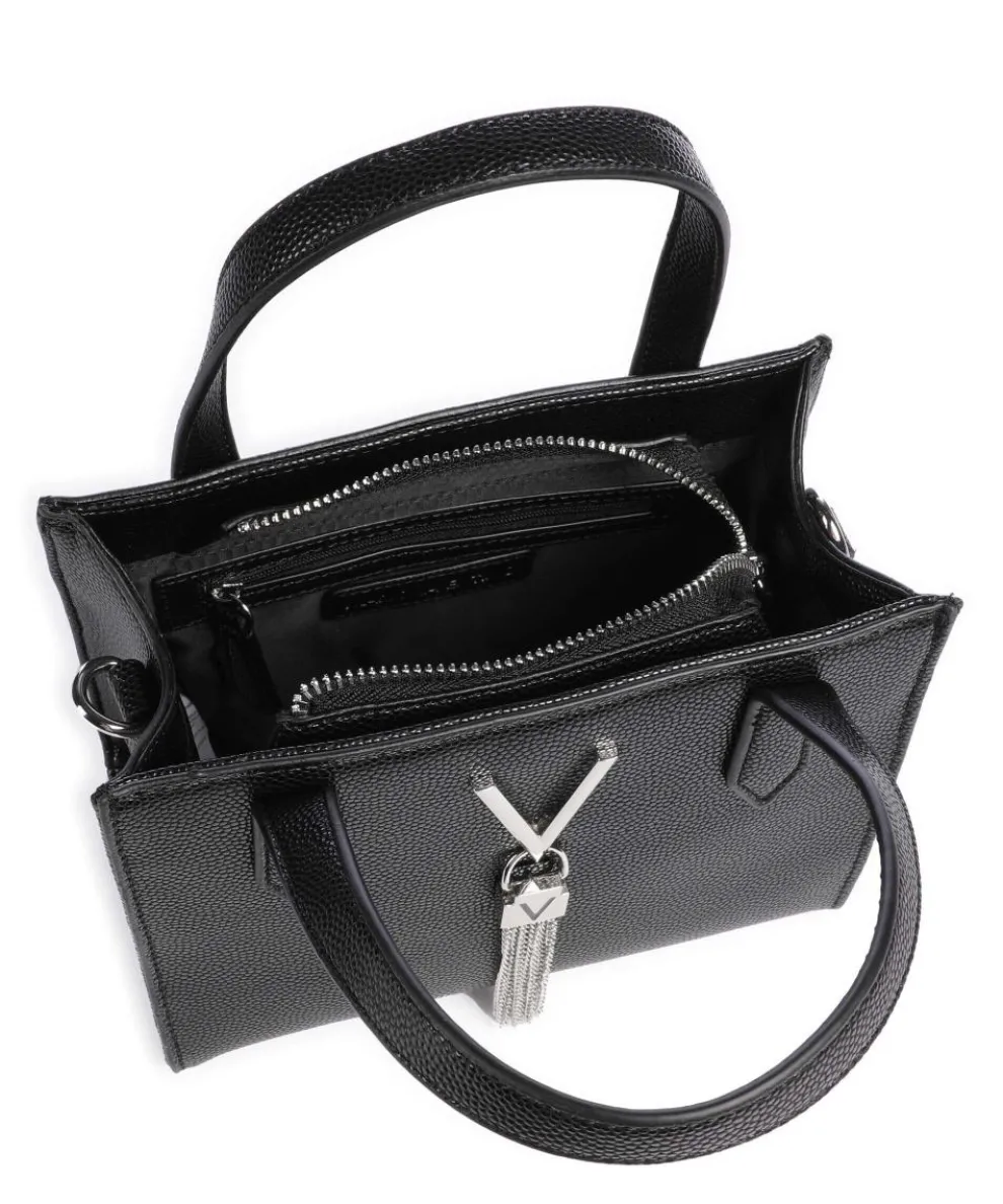 Divina Umhängetasche Lederimitat schwarz