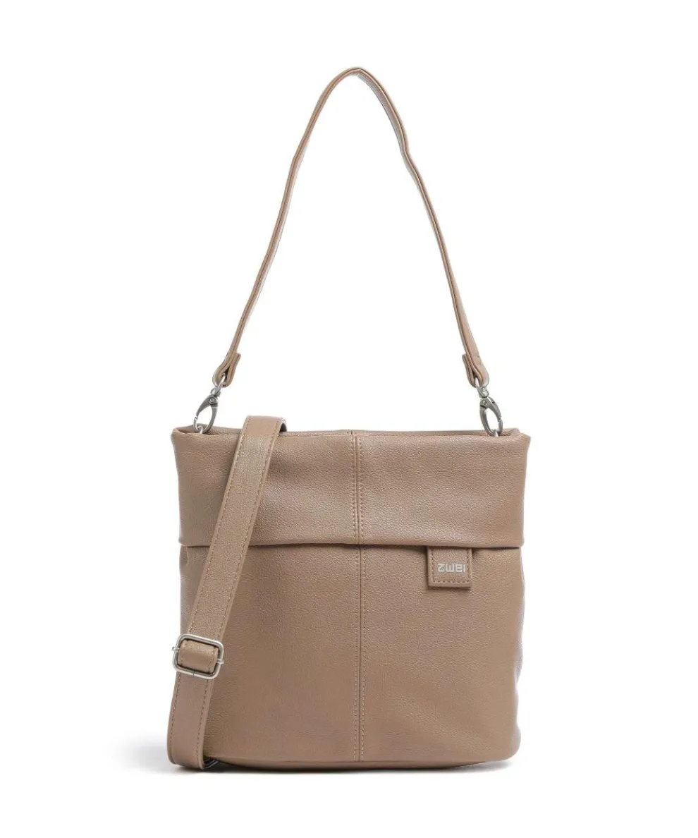 Mademoiselle.M M8 Schultertasche Lederimitat braun