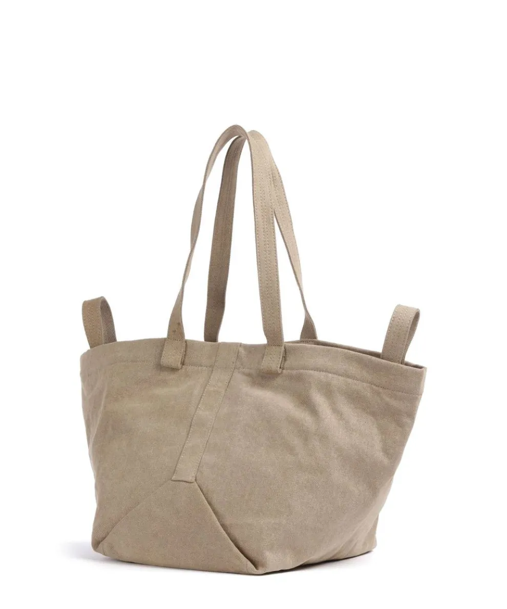 Elvira Denim M Shopper Canvas beige