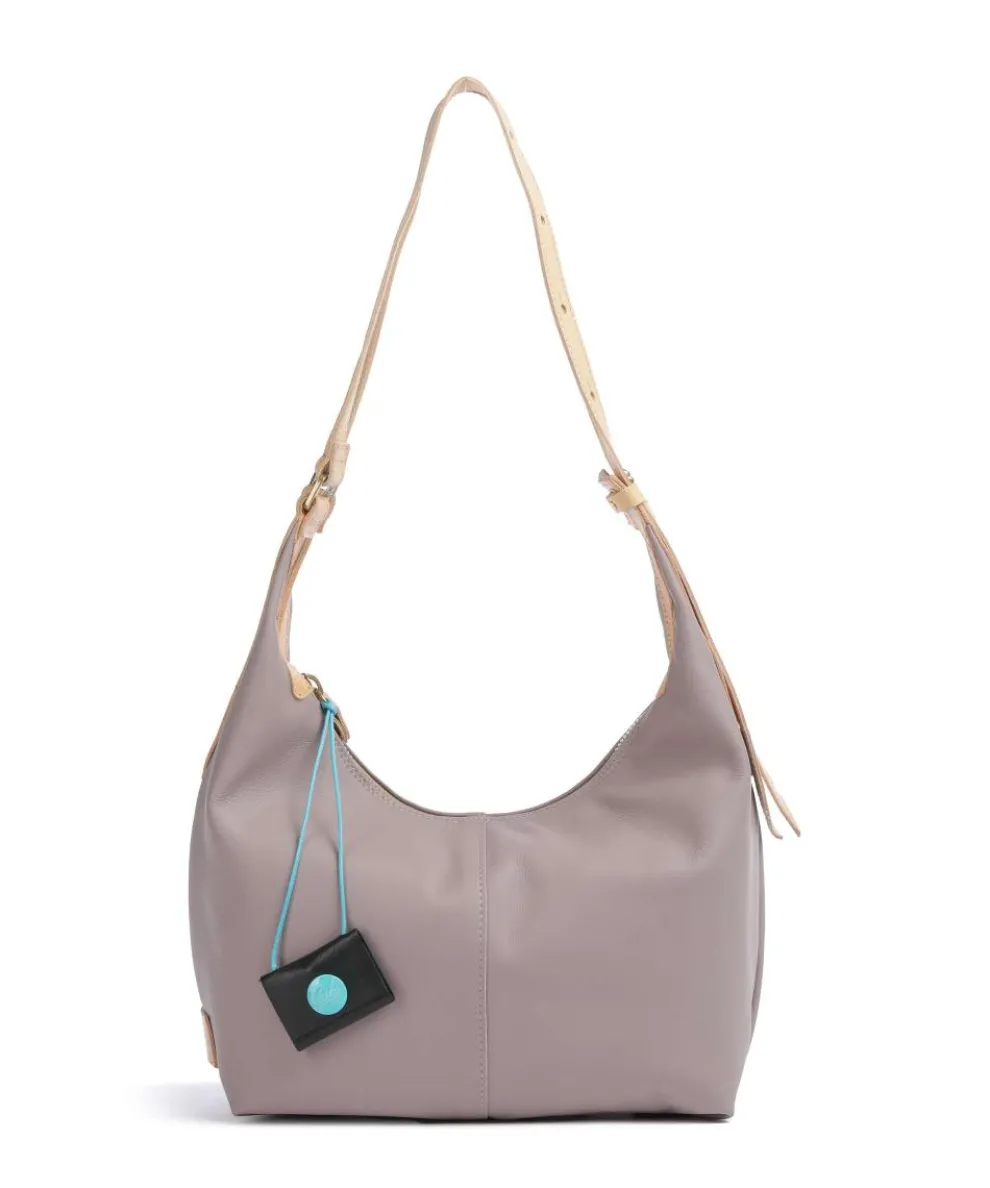 Naxos Clara Beuteltasche fein genarbtes Rindsleder lavendel