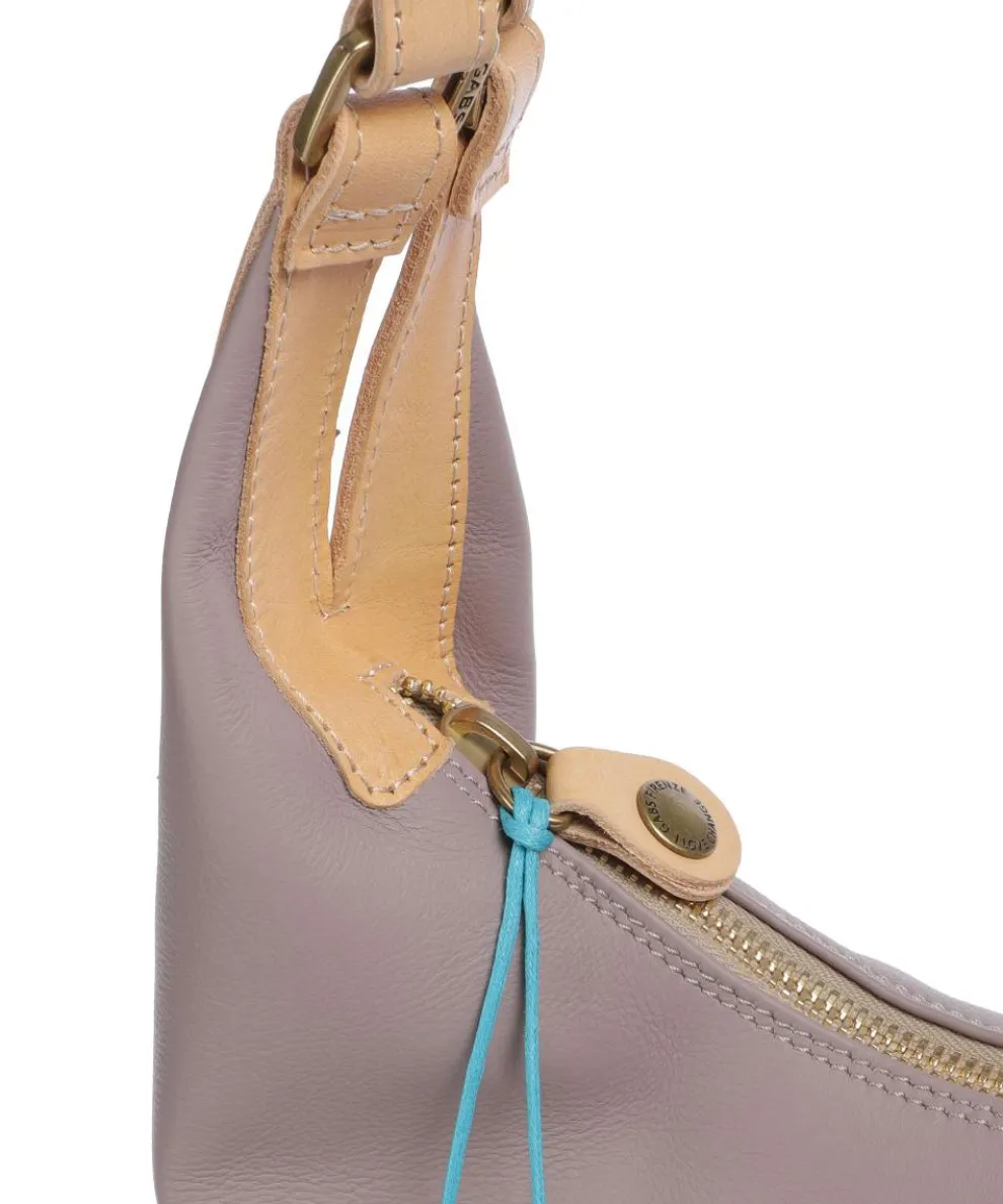 Naxos Clara Beuteltasche fein genarbtes Rindsleder lavendel