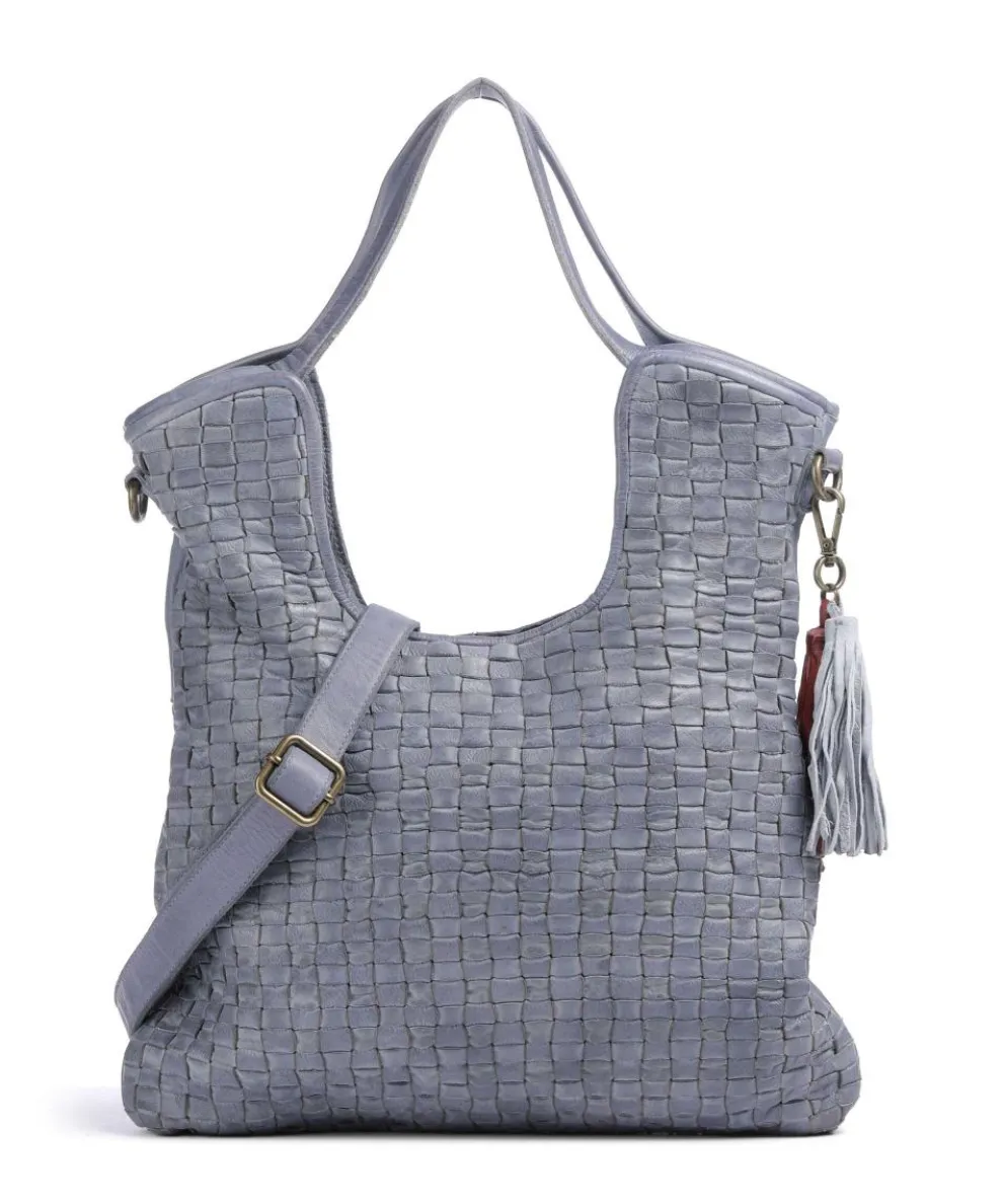Venusweg 3 Shopper genarbtes Leder lavendel