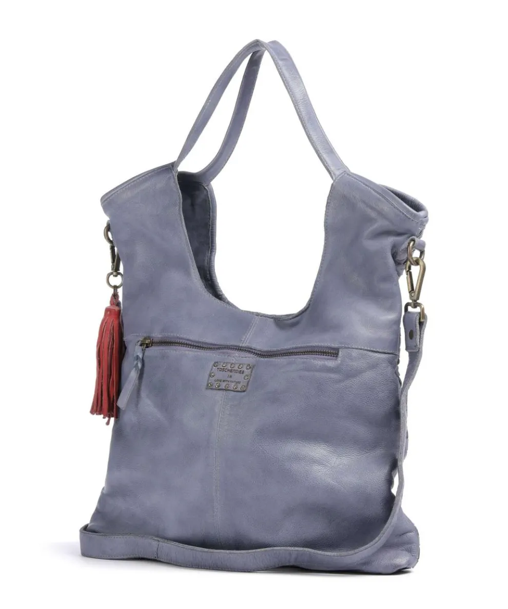 Venusweg 3 Shopper genarbtes Leder lavendel