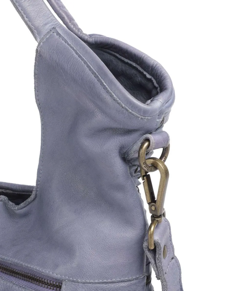 Venusweg 3 Shopper genarbtes Leder lavendel