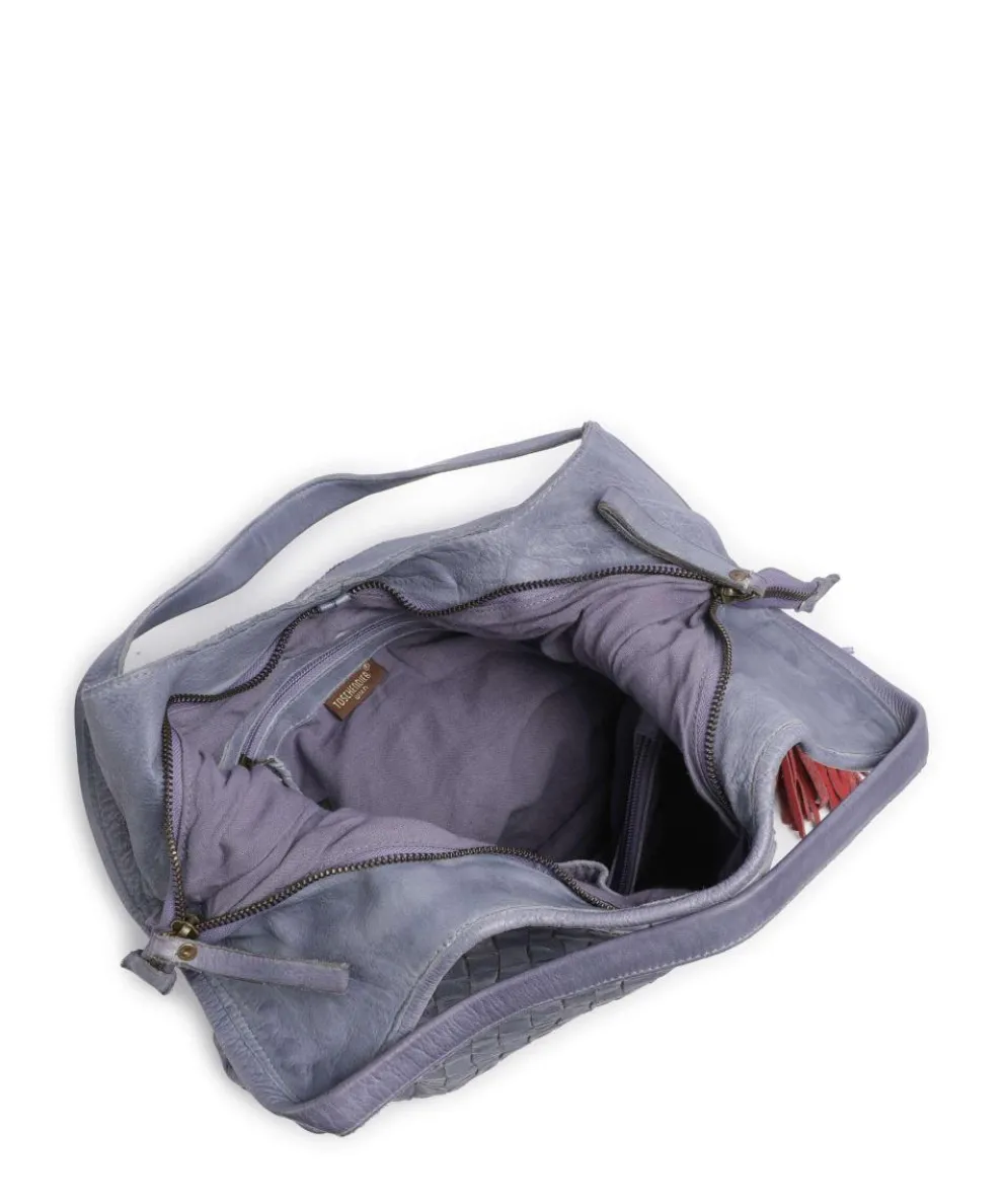 Venusweg 3 Shopper genarbtes Leder lavendel