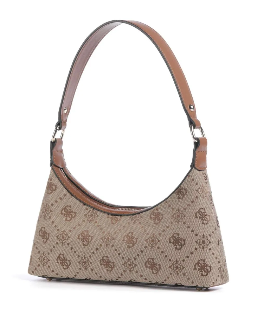 Neda 4G Peony Logo Schultertasche Polyester hellbraun