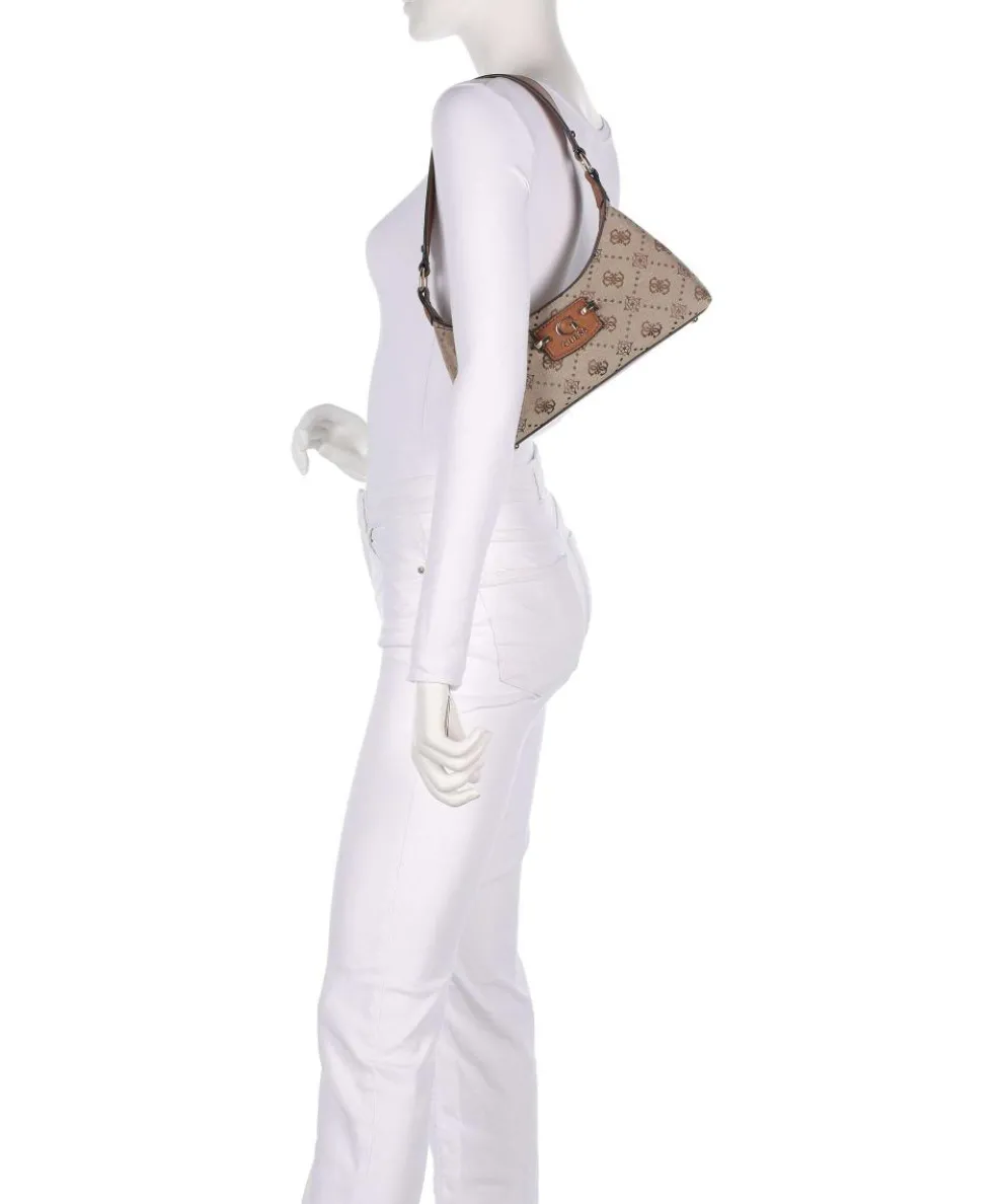 Neda 4G Peony Logo Schultertasche Polyester hellbraun