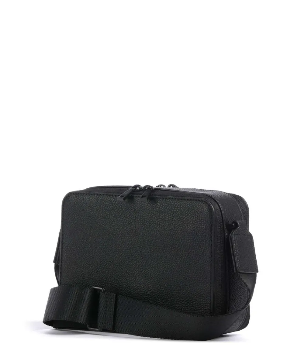 Nepezzano Paolo Umhängetasche Lederimitat schwarz