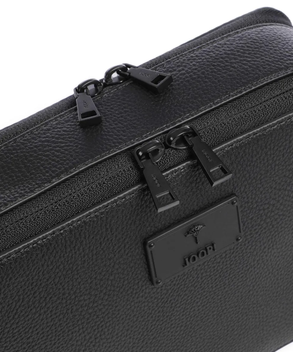 Nepezzano Paolo Umhängetasche Lederimitat schwarz