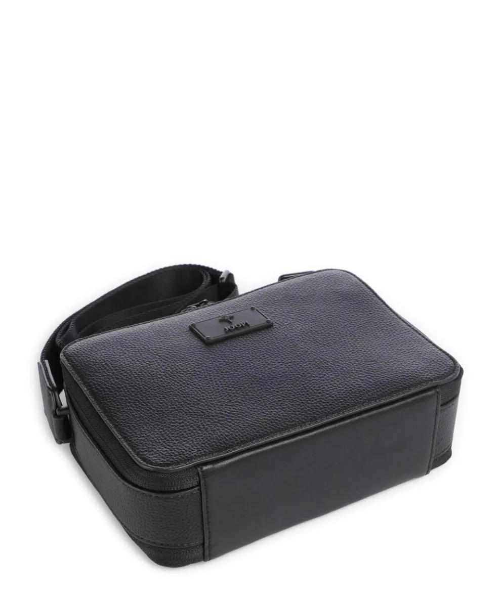 Nepezzano Paolo Umhängetasche Lederimitat schwarz