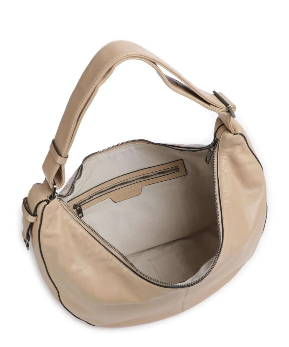 Moon Sheep Natural M Beuteltasche Schafsleder hellbraun