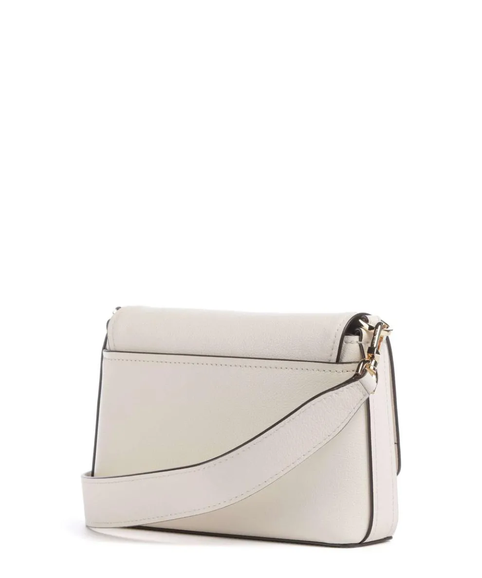 Nessa Small Umhängetasche genarbtes Rindsleder creme