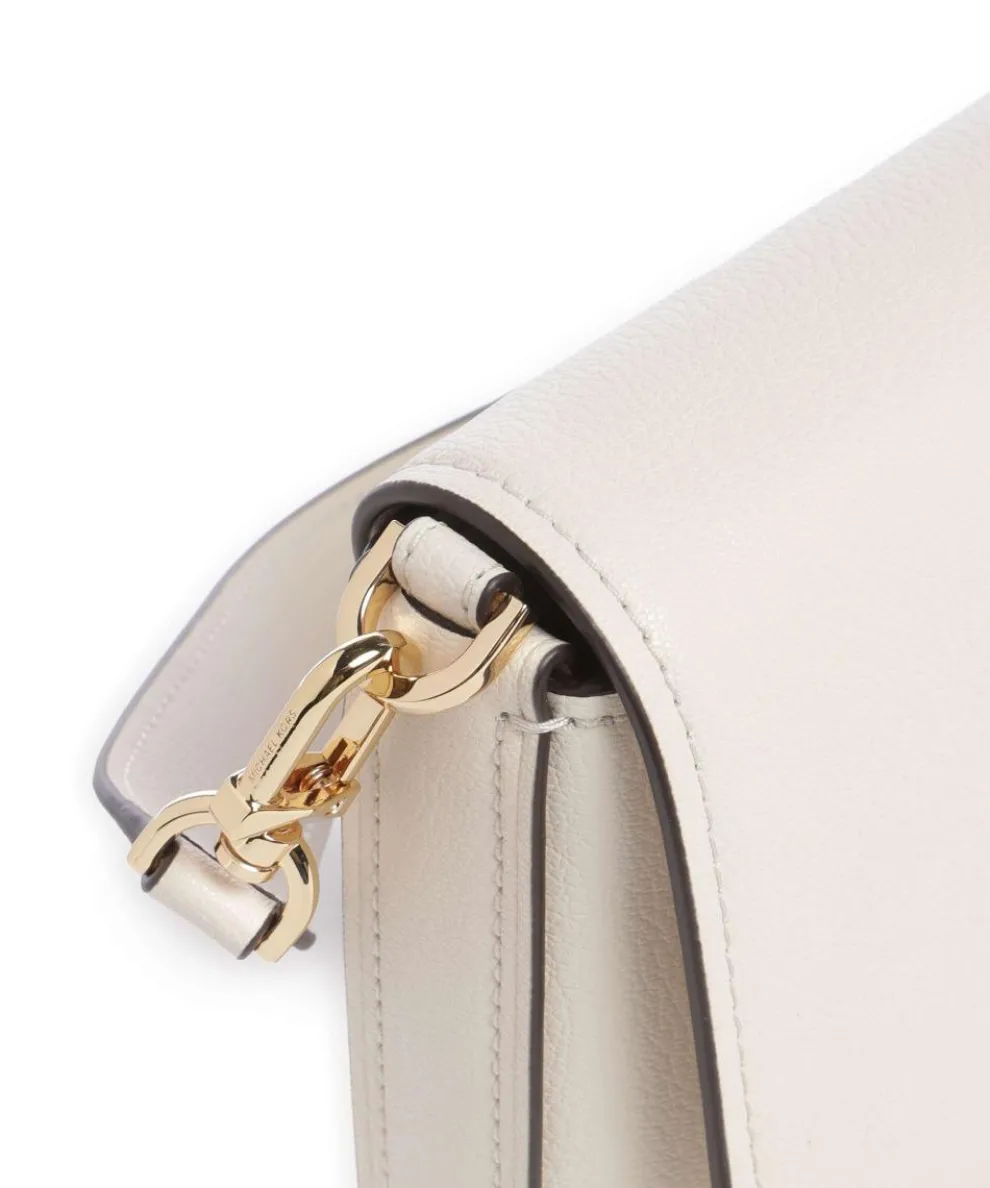 Nessa Small Umhängetasche genarbtes Rindsleder creme