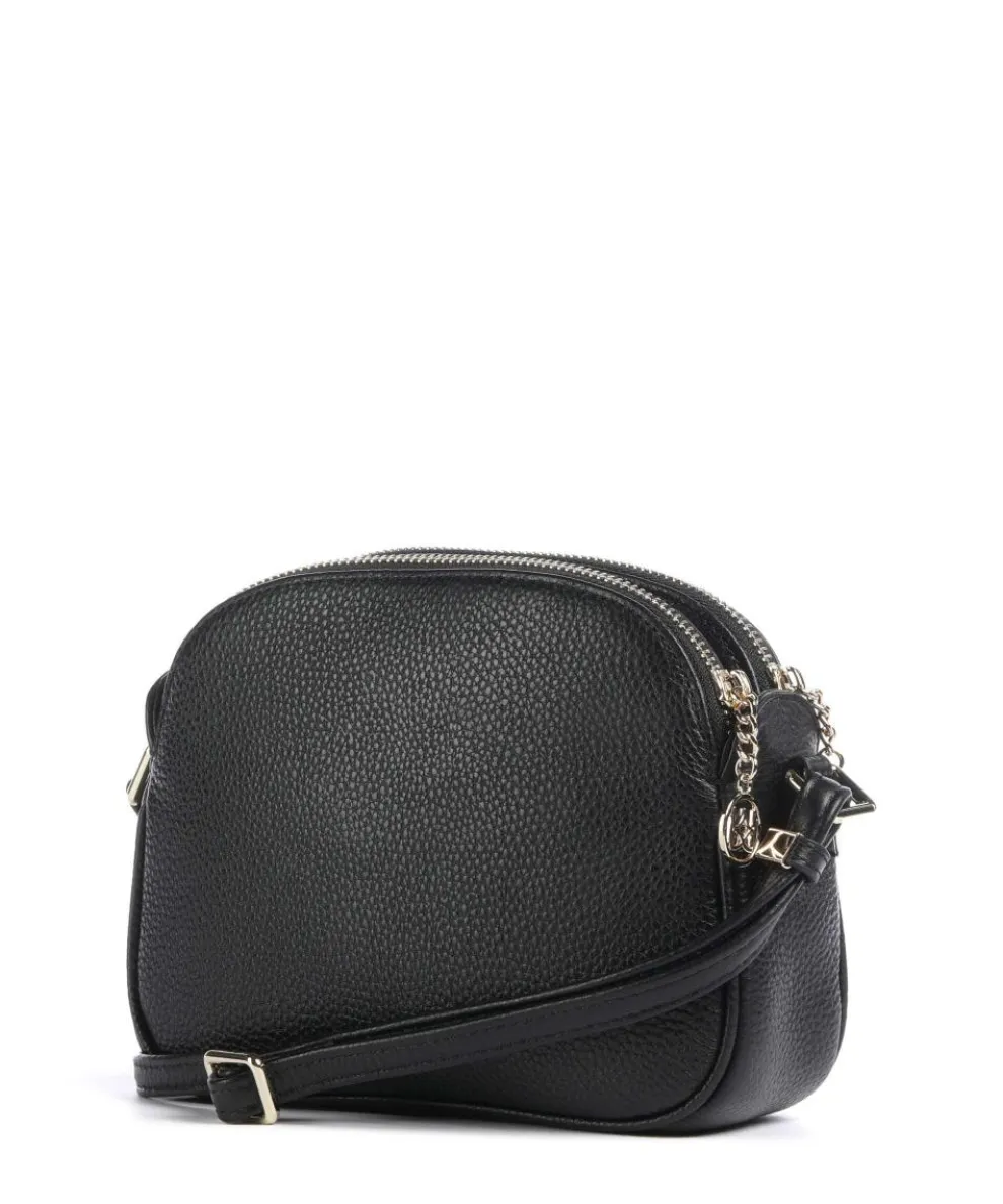 Netti Umhängetasche genarbtes Rindsleder schwarz