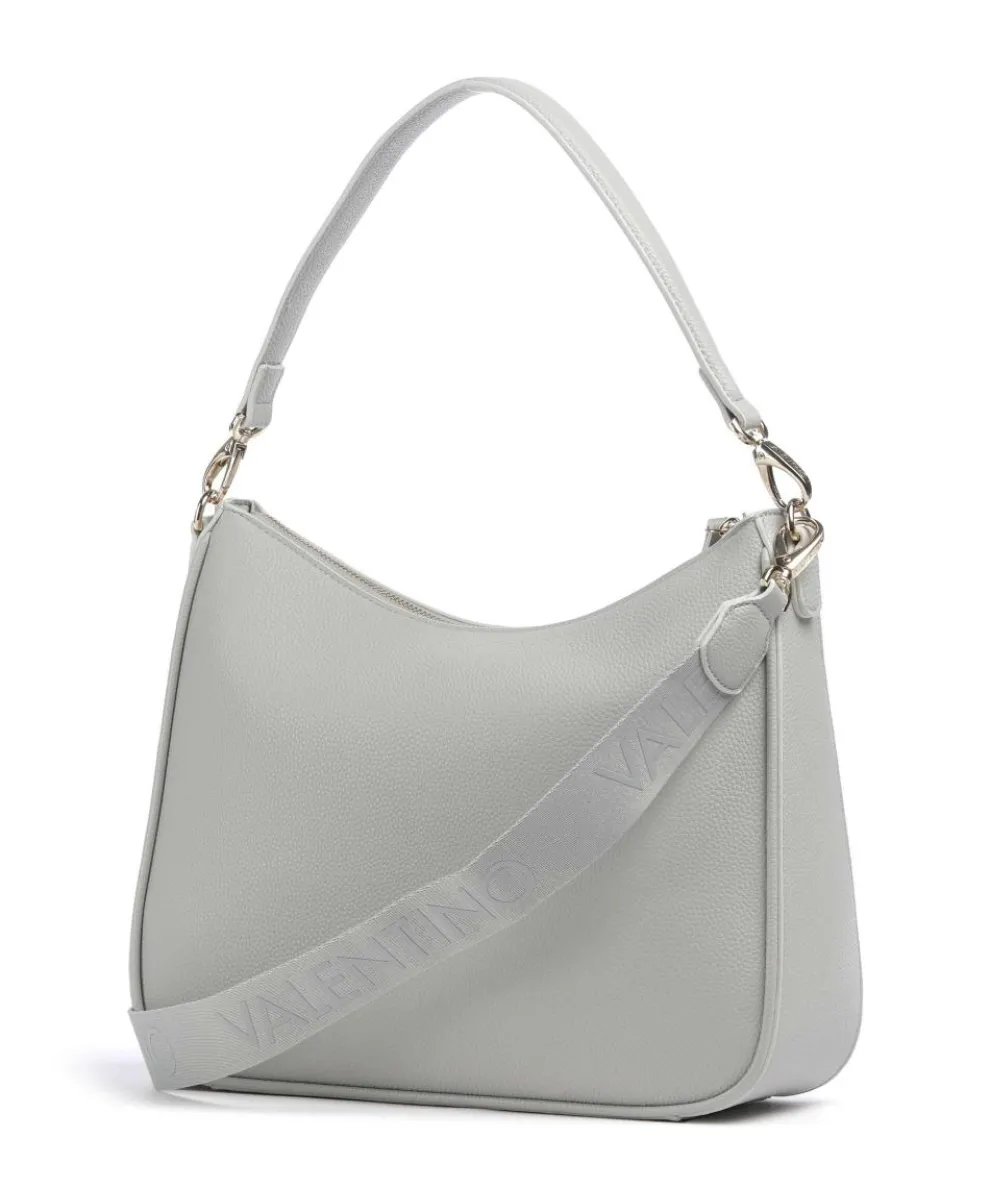 Never Beuteltasche Lederimitat hellgrau