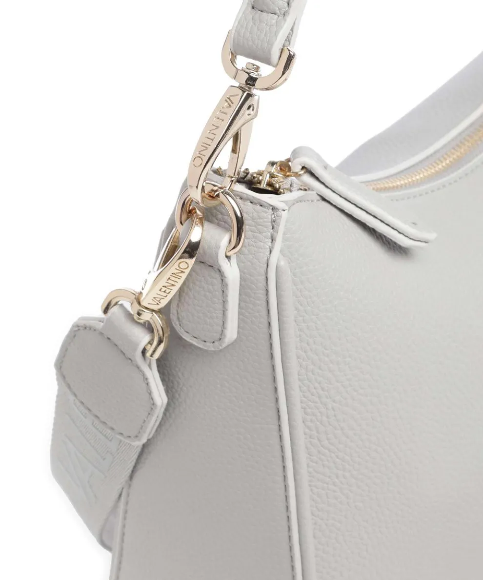 Never Beuteltasche Lederimitat hellgrau