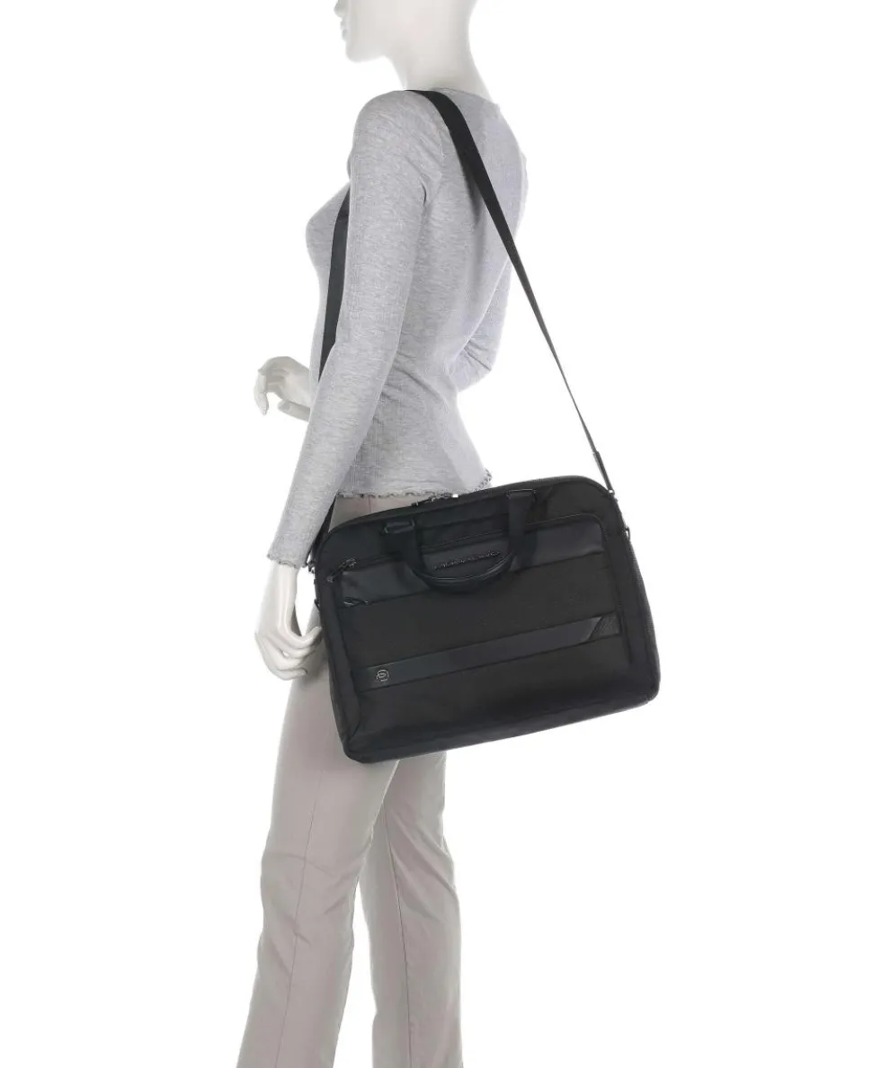 Nevet Laptoptasche 15″ recyceltes Nylon schwarz