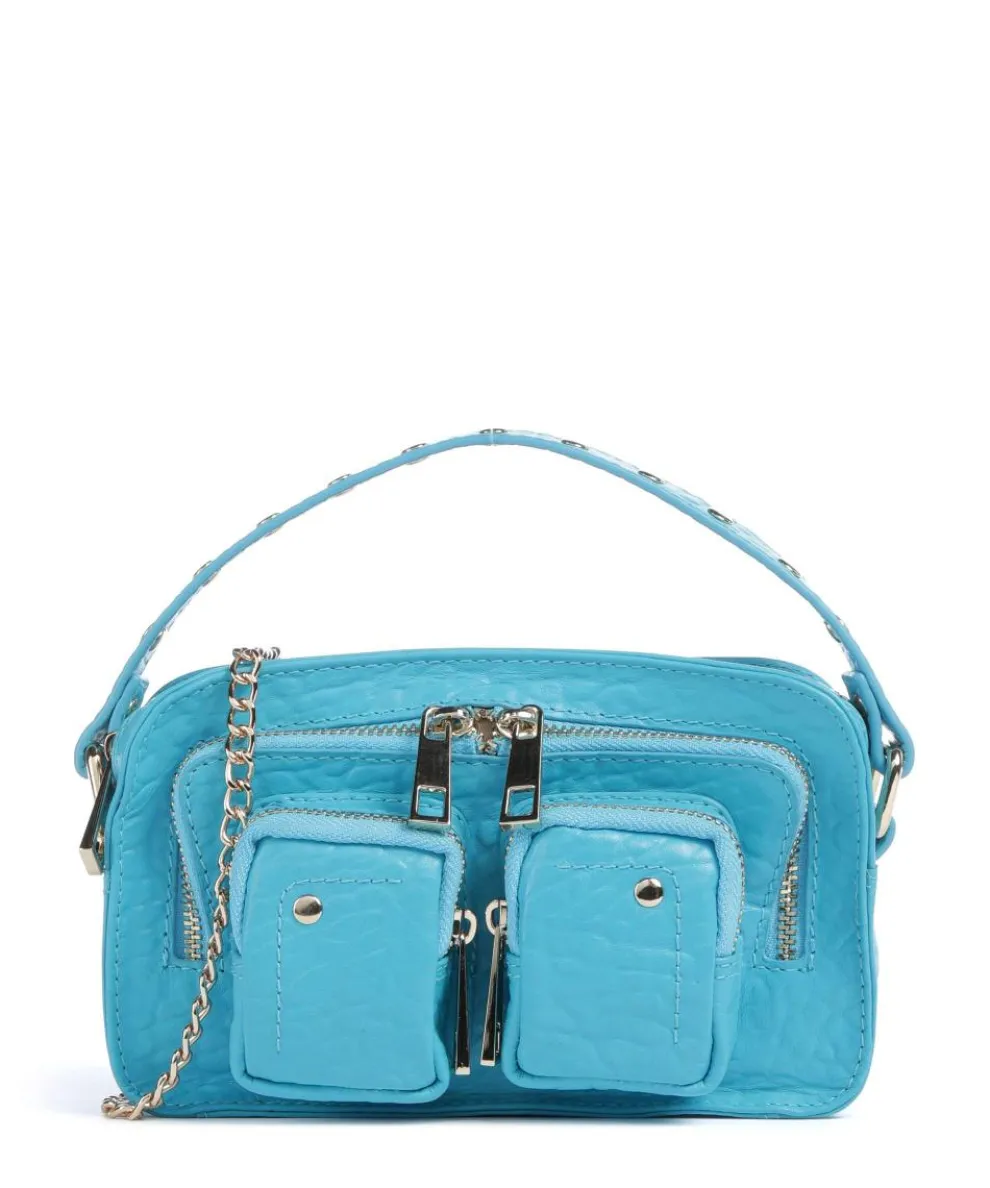 New Zealand Helena Umhängetasche geprägtes Leder blau