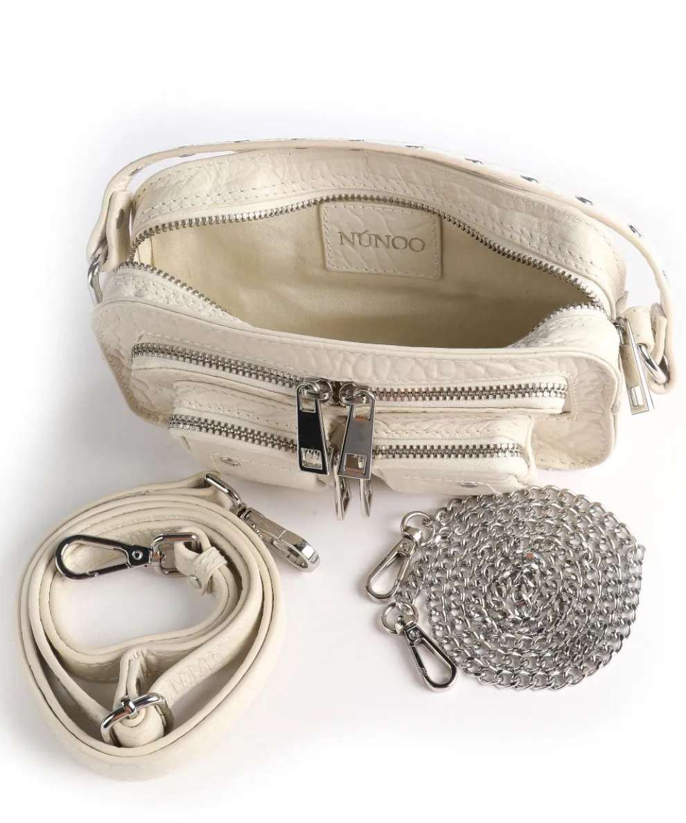 New Zealand Helena Umhängetasche geprägtes Leder beige