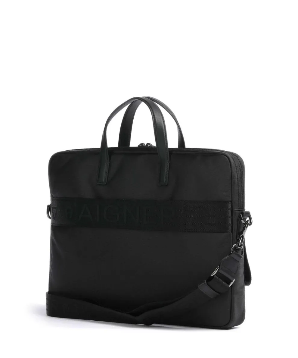 Nico Aktentasche 15″ recyceltes Polyester schwarz