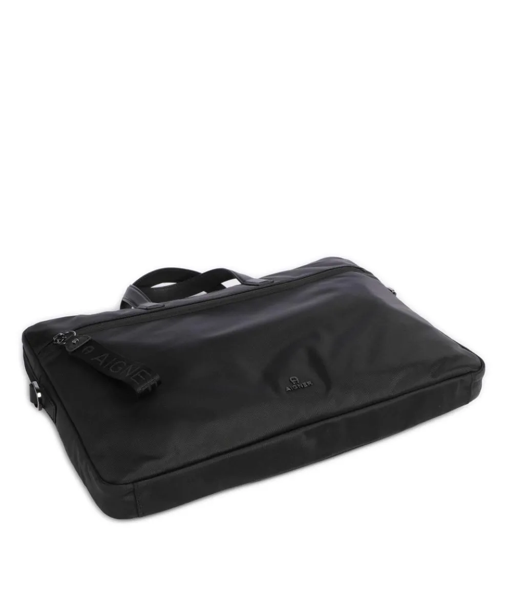 Nico Aktentasche 15″ recyceltes Polyester schwarz