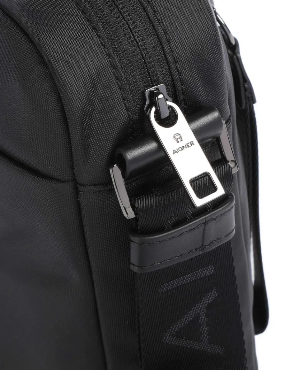 Nico S Umhängetasche Nylon schwarz