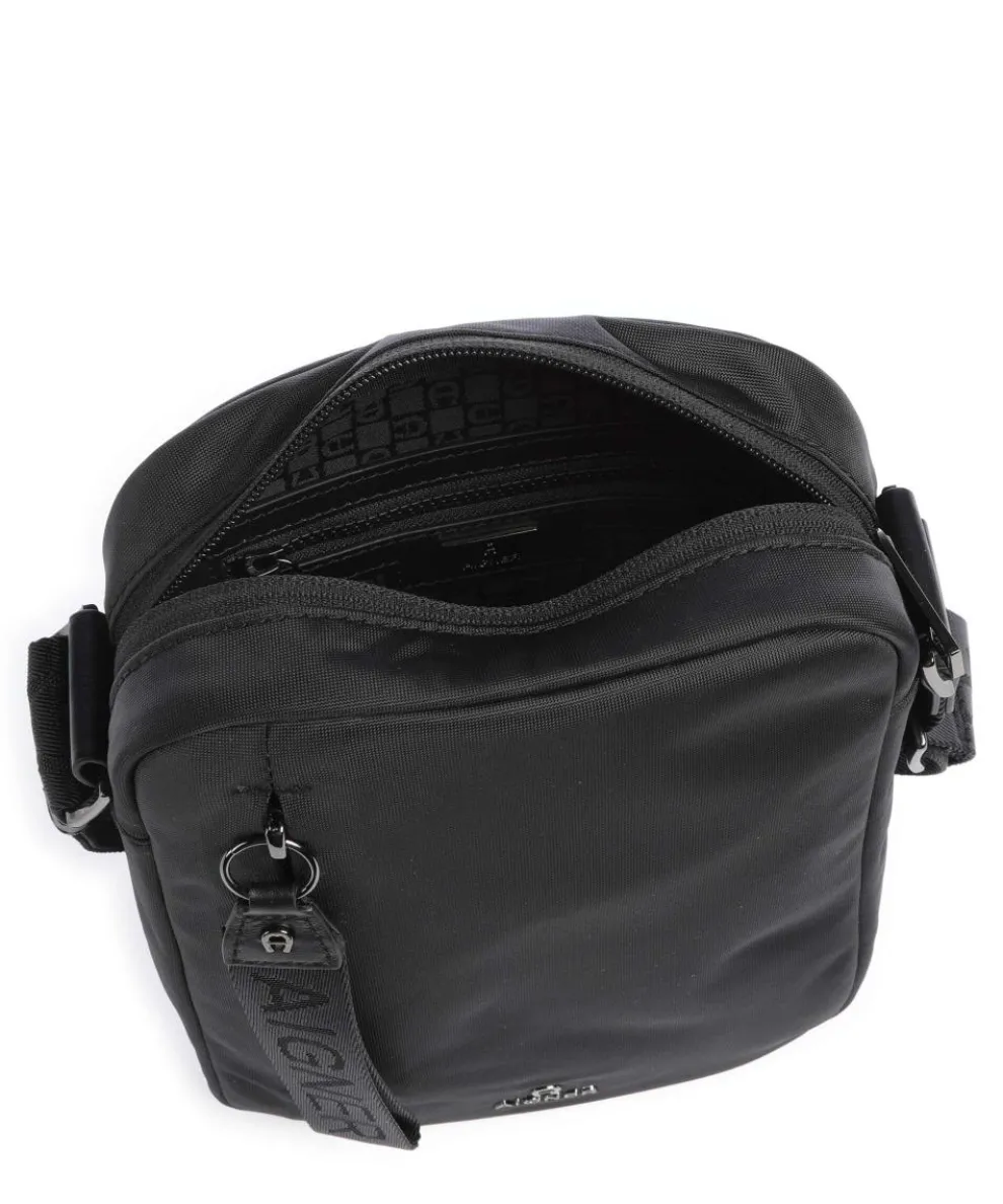 Nico S Umhängetasche Nylon schwarz