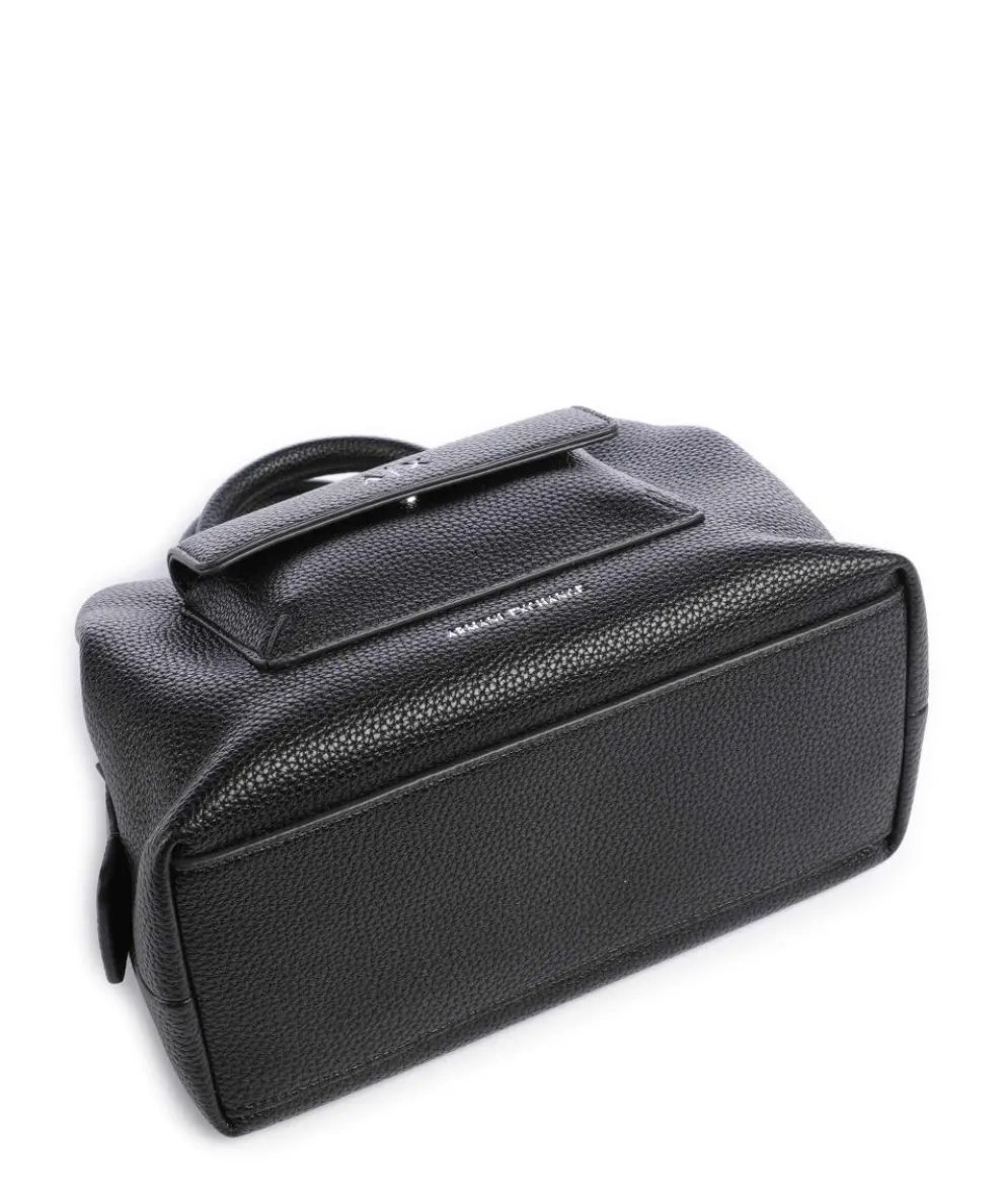 Nicole S Handtasche Lederimitat schwarz