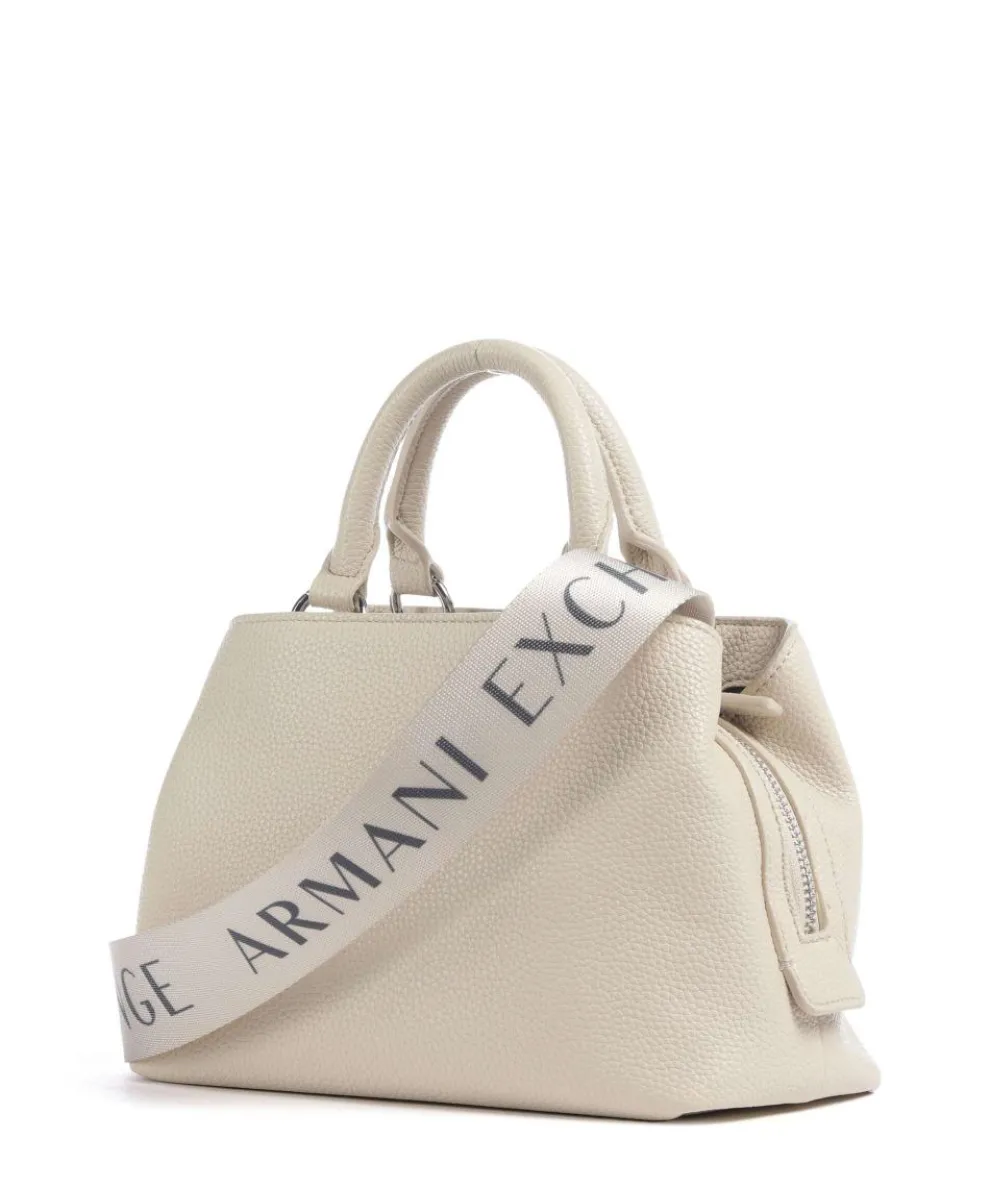 Nicole S Handtasche Lederimitat creme