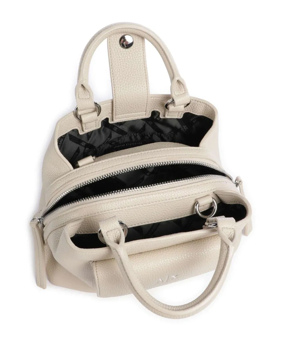 Nicole S Handtasche Lederimitat creme