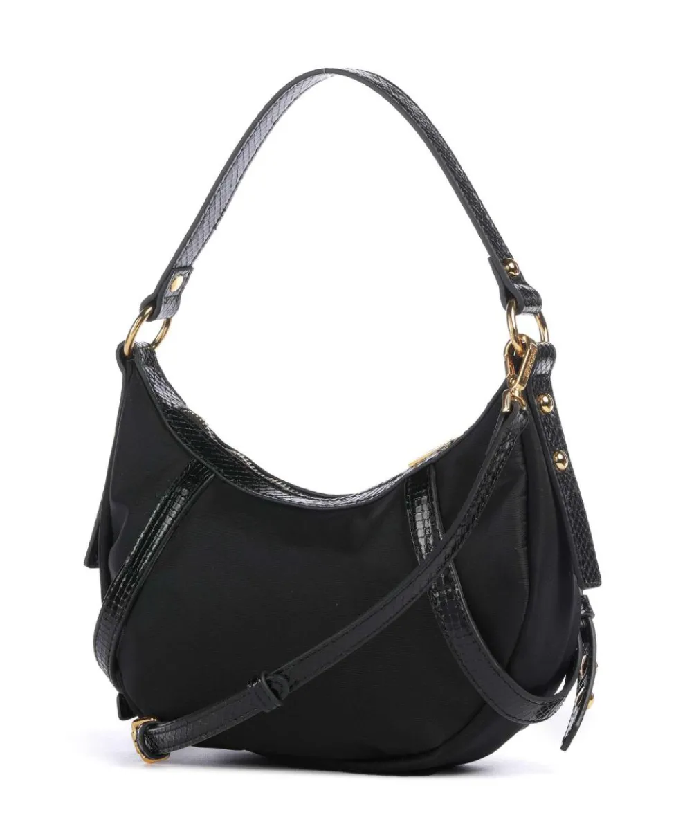 Foulard Cage Schultertasche Nylon schwarz