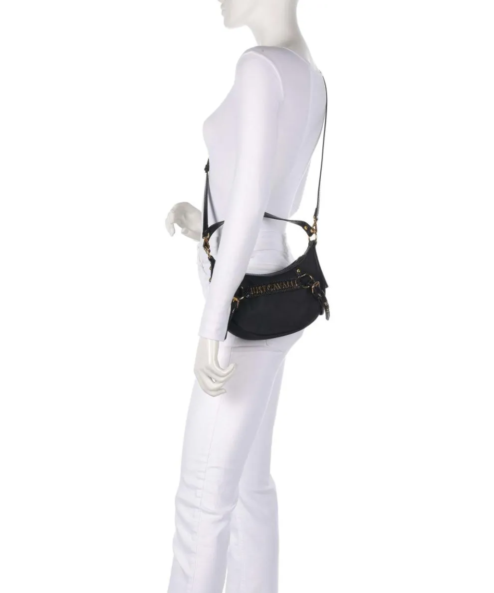 Foulard Cage Schultertasche Nylon schwarz