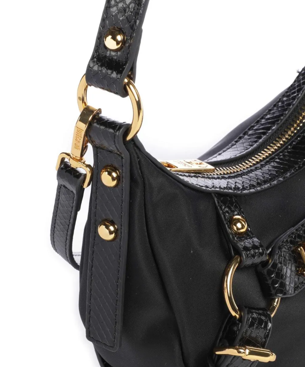 Foulard Cage Schultertasche Nylon schwarz