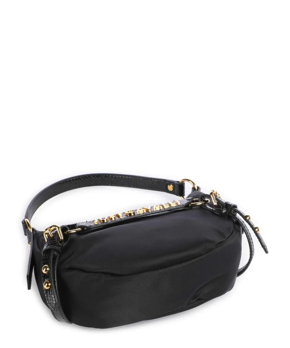 Foulard Cage Schultertasche Nylon schwarz