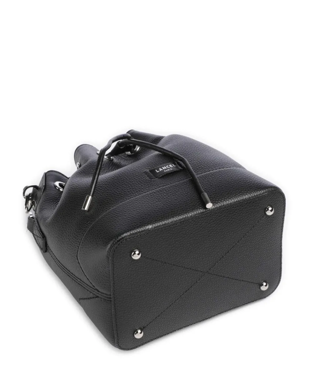 Ninon S Bucket bag genarbtes Rindsleder schwarz